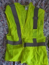 Kishigo Breakaway Hi Vis Vest,Class 2,4XL,Lime 1174-4X Kishigo 1174-4X 4XL