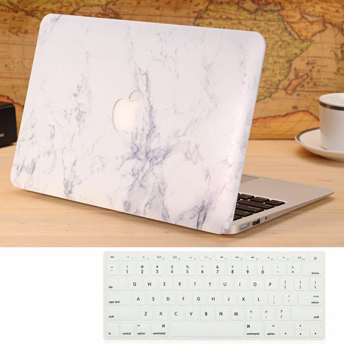 2in1 Glitter Silk Marble Matte Case Protective Skin for MacBook Air Pro 13"13.3" - Picture 13 of 28