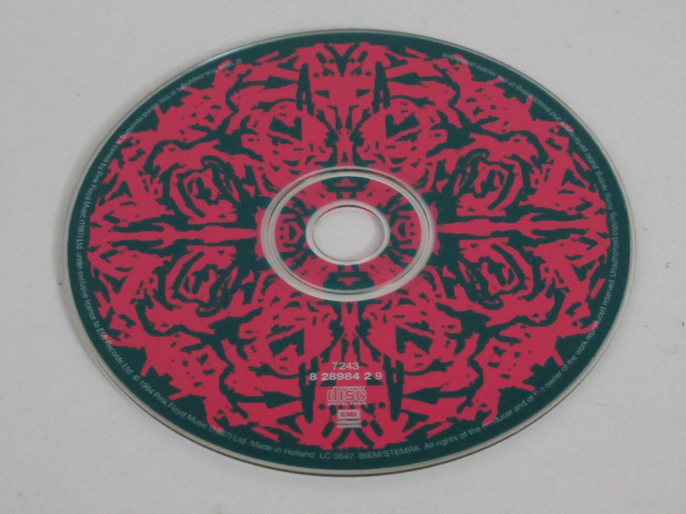 Pink Floyd ‎ the Division Bell / Emi UK 7243 8 28984 2 9 CD Album eBay
