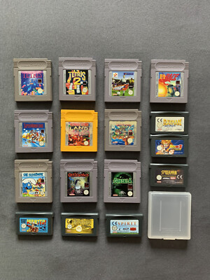 Nintendo Game Boy und Game Boy Advance Spiele (nur Module keine Verpackung)