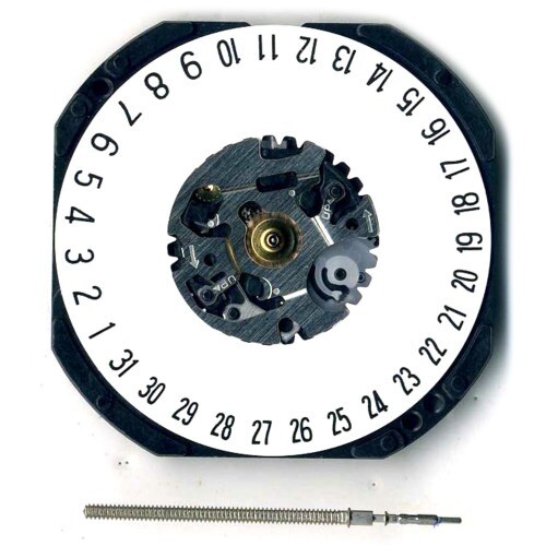 Hattori VX42 at O'Clock Seiko Quartz watch movement (new) MZHATVX42-6OC