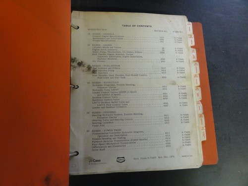 Case 680 CK Series E Loader Backhoe Service Manual 9-73495 - Picture 3 of 9