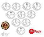 LOT of 10 Genuine Apple Lightning to USB Cables Charger for iPhone 7 8 XR 11 12