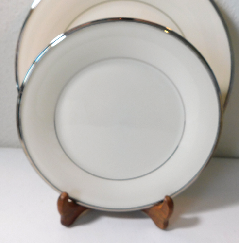 LENOX SOLITAIRE PATTERN PLATINUM TRIM YOU PICK YOUR PIECE U PICK DROP DOWN - Picture 10 of 43