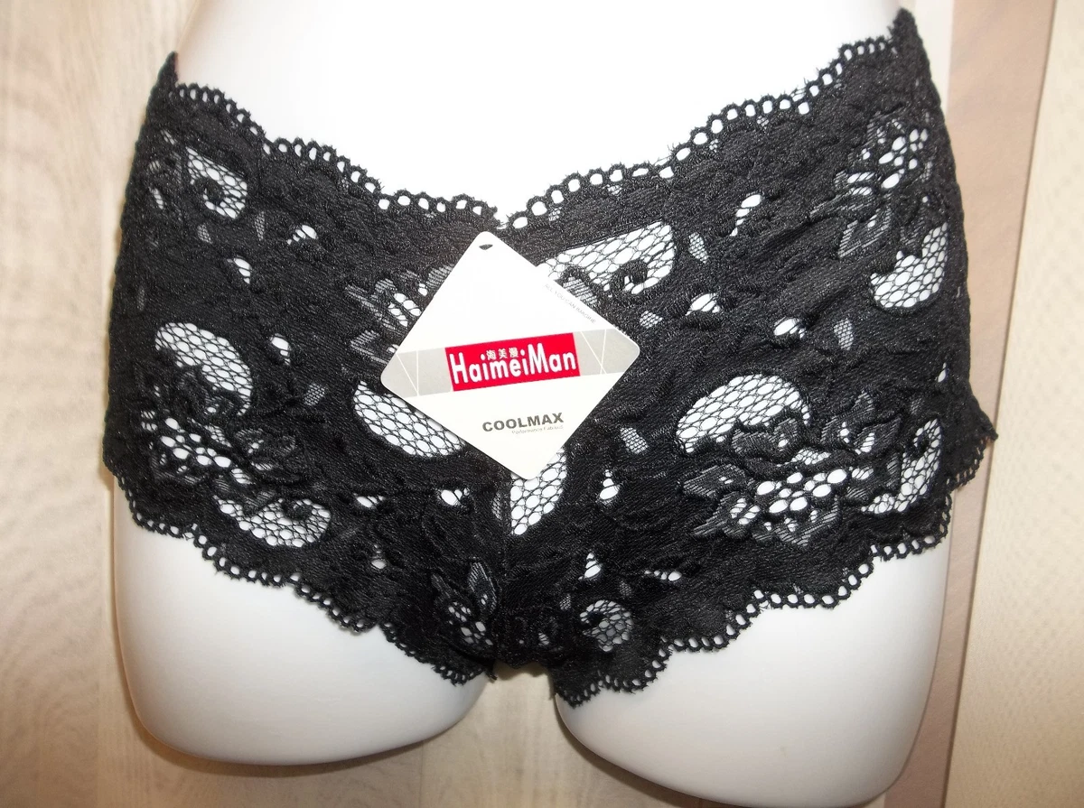 XXX SEXY BLACK CHEEKY HIPSTER LACE PANTIES UNDERWEAR Jr. Women's Size XS |  eBay