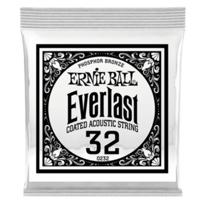 Ernie Ball Everlast Phosphor Bronze Wound Single 032