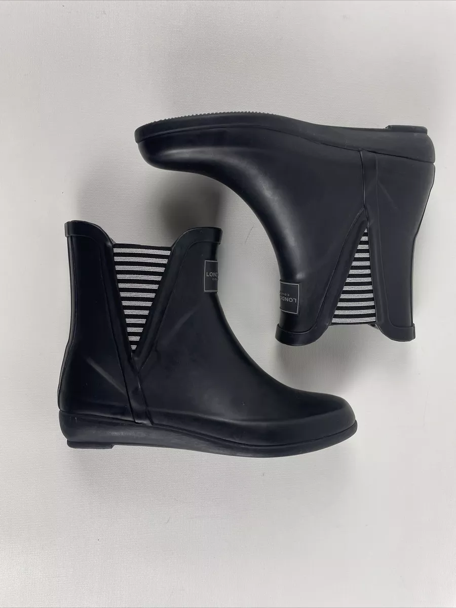 London fog piccadilly women's chelsea waterproof hotsell rain boots