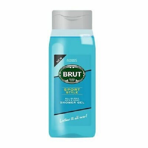 Brut Sport Style Hair & Body Shower Gel for Men 500ml - Pack of 6 - Image 2
