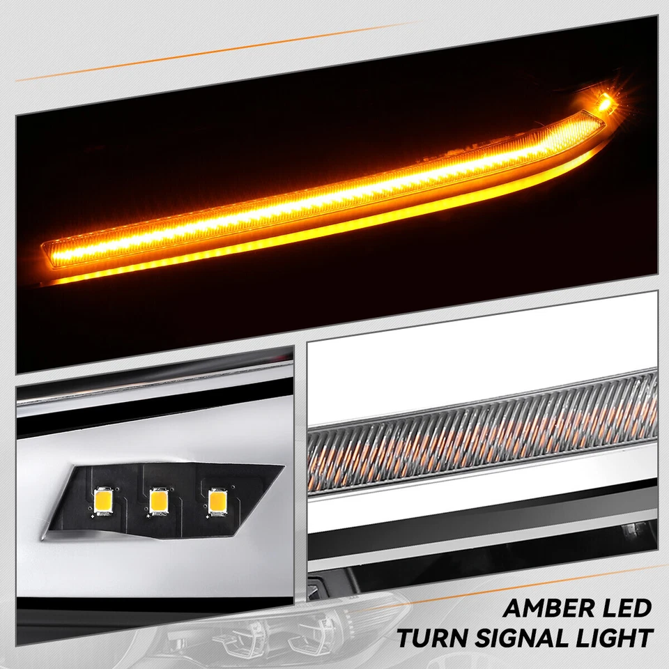 Faro proyector/señal de giro LED DRL/DRL secuencial de 3 etapas para BMW G30 2017-2020 Foto 4 de 4