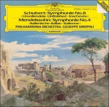 Schubert: Symphonie No. 8 "Unvollendete"; Mendelssohn: Symphonie No. 4...