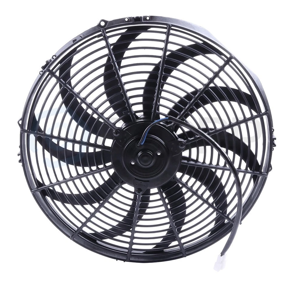 Ventilador condensador radiador 16" pulgadas universal para Hyundai Elantra 1992-2015 Foto 4 de 4