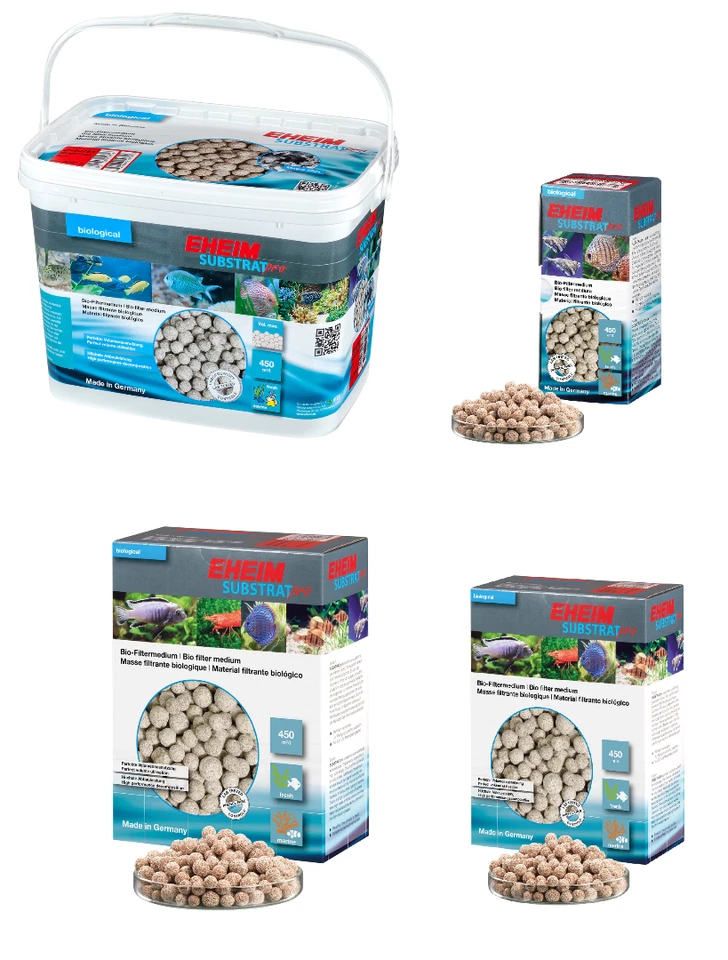 Eheim SUBSTRATpro Biological Filter Media Highly Porous 250ml 1 2 5 litre
