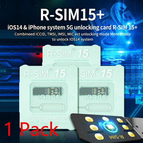 R-SIM15+ Nano Unlock RSIM Card für iPhone 13 mini 12 Pro XS MAX 8 IOS 15 LOT - Bild 13 von 16