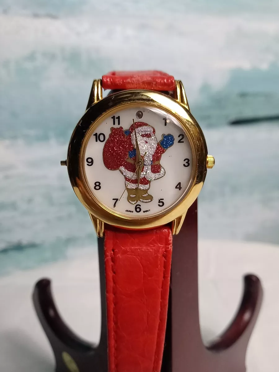 Santa Claus Christmas Watch gift for women Cool Watches Vintage