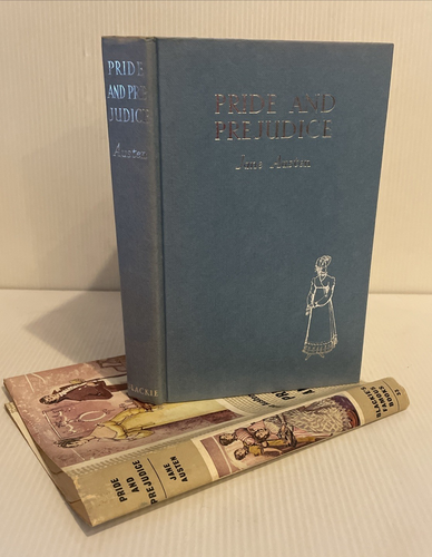 Pride and Prejudice Jane Austen Blackie & Son Hardback book Dust Jacket Classic - Picture 10 of 17