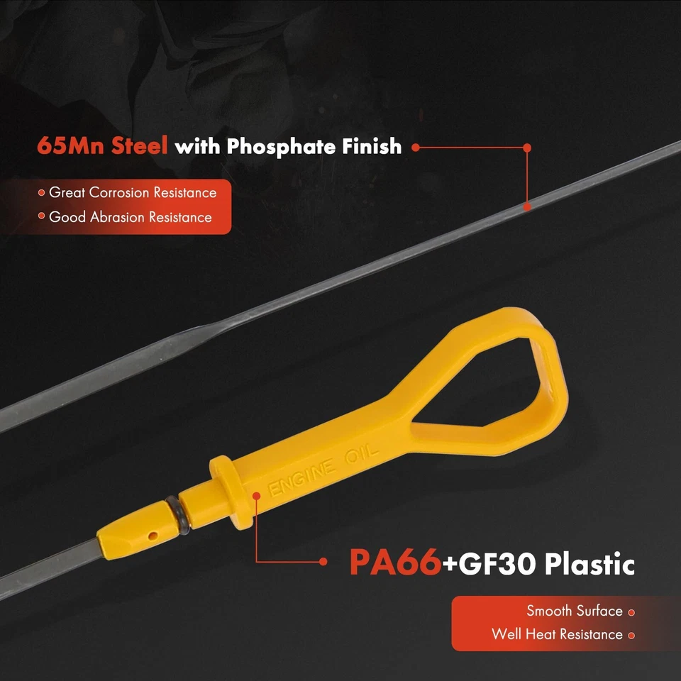 Varilla de medición de nivel de aceite del motor para Suzuki Grand Vitara 2009 2010-2013 L4 2,4 L DOHC Foto 2 de 4