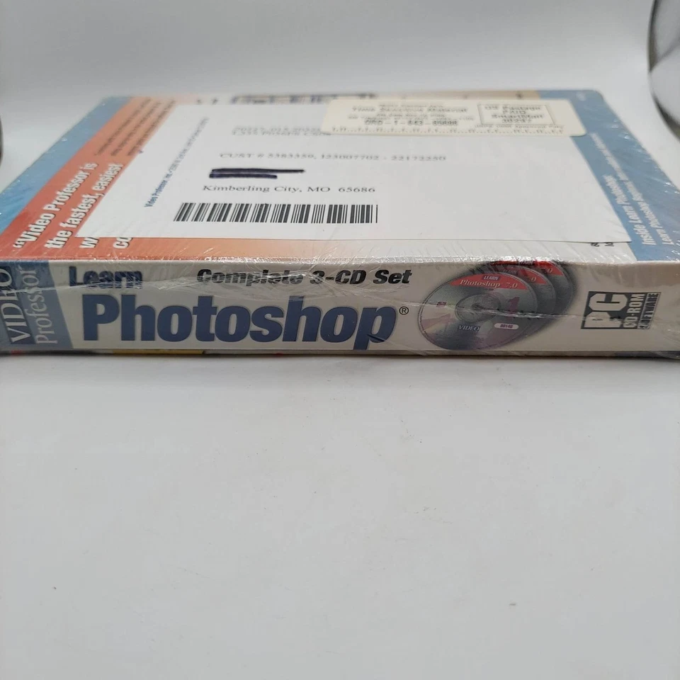 Video Professor Learn Photoshop Complete 3 CD Set John W Scherer P036PS New - Image 3 of 4