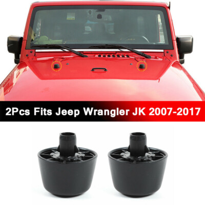 Bouchon De Capot En Caoutchouc Robuste Pour JEEP Pour WRANGLER JK 07 18