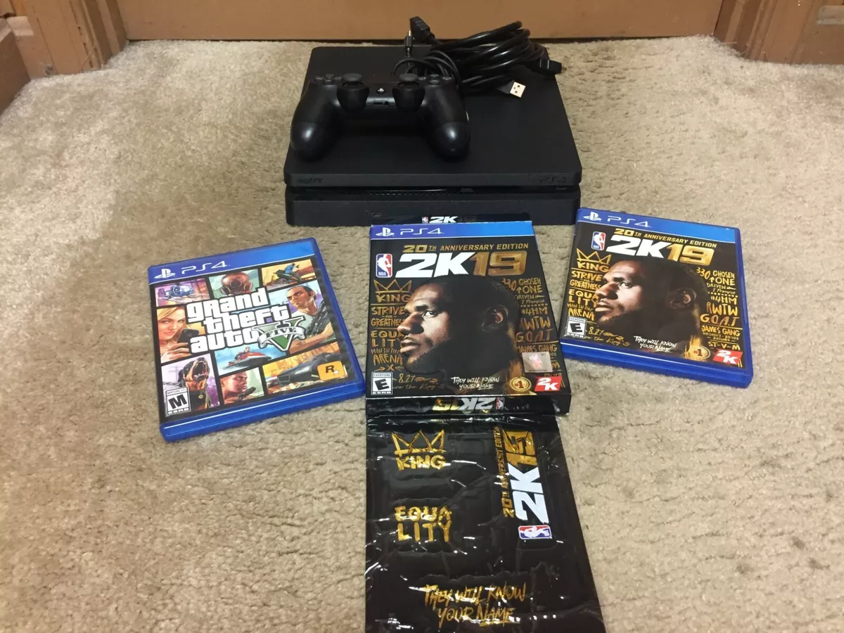 Playstation 4 Ps4 Semi Novo 1TB + 2 Controles Originais + GTA V