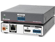 Extron RS-232 DTP HDMI 230 RX Digital Video Extender Gray - Lot Of 3 Units