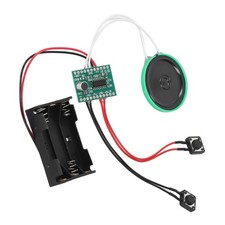 4 Minutes Voice Greeting Card Module 10cm Cable Key Control Looping Playback