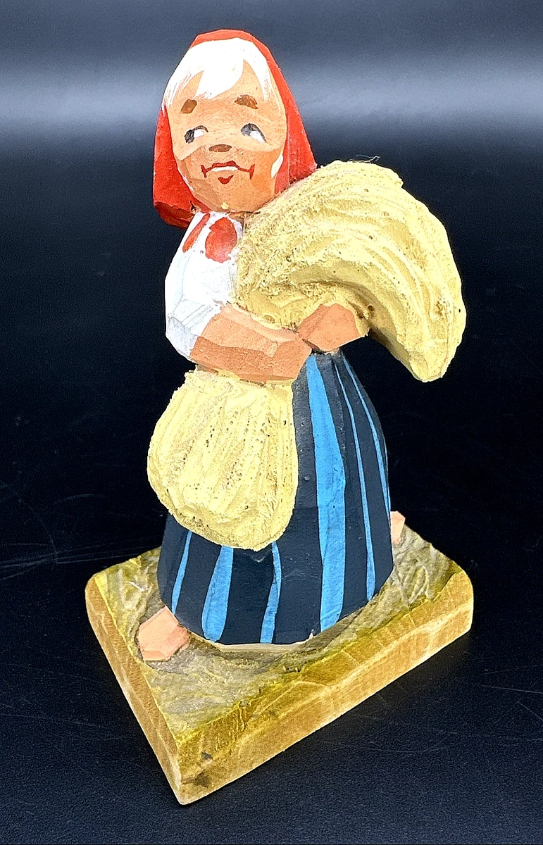 Henning Norway In Antique Wooden Carved Figures for sale | eBay
