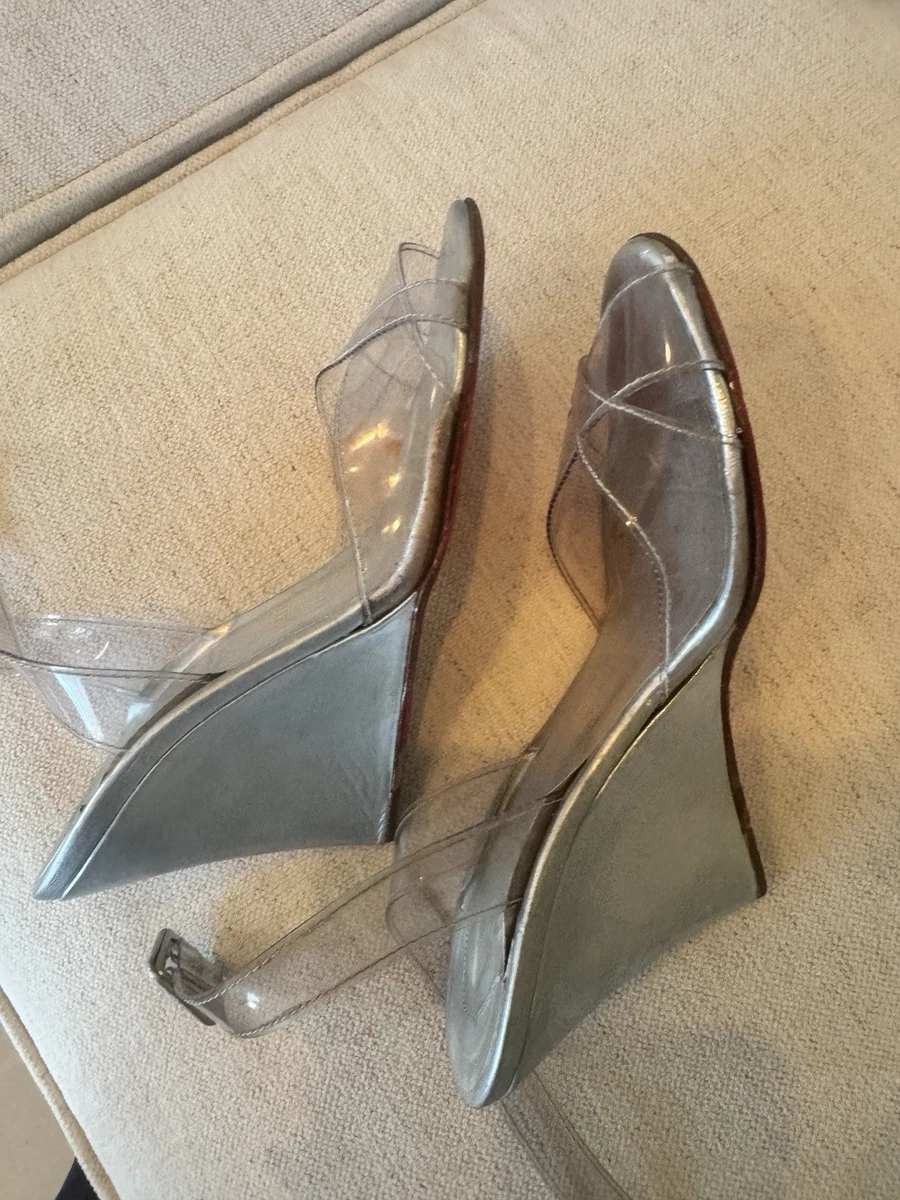 Christian Louboutin Silver Shoes for Women for sale | eBay