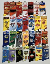 Food Odd Sox Crazy Funny Novelty Crew Socks Adult Women’s Men’s Size 6-12