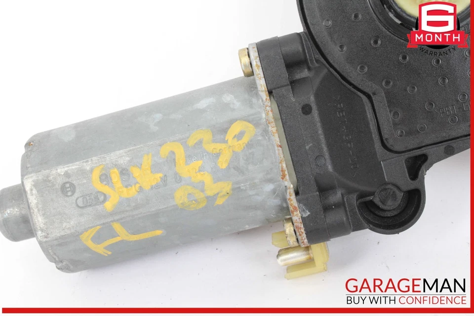 01-04 Mercedes R170 SLK230 Front Left Driver Side Door Window Regulator Motor - Image 3 of 4
