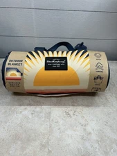 WEATHERPROOF VINTAGE OUTDOOR PICNIC BLANKET SIZE 60''X 72'' NEW