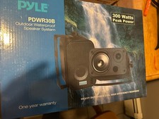 Pyle PDWR40W Outdoor Waterproof Speaker System black Finish