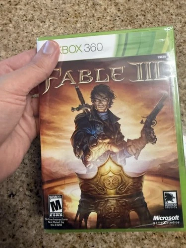 BRAND NEW FACTORY SEALED XBOX 360 VIDEO GAME FABLE II1 3 MICROSOFT