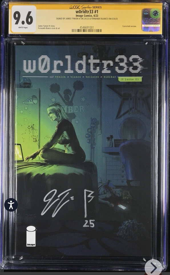 Image Comics W0rldtr33 #1-11 (2023) ALL CGC 9.2-9.8, SS: Tynion/Blanco/Quintana - Image 2 of 4