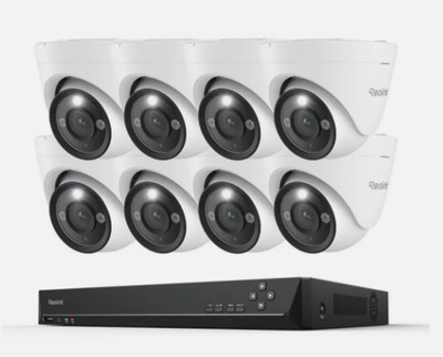 Reolink RLK16-1200D8-A 12-MP-Kamerasystem mit 4 TB und 8-fach-Zoom 