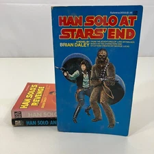Han Solo Adventures 1-3 Brian Daley 1st Edition Paperbacks Del Rey VTG Lot