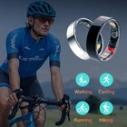 Smart Ring Fitness Tracker Display Screen Heart Rate SPO2/BP Sleep Monitoring 