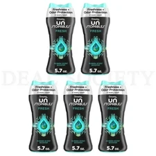 Downy Unstopables Laundry Scent Booster Beads Fresh Scent 5.7 oz Lot of 5