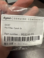 Dyson Dc07 Steel Pre Filter Catch 903346-05 OEM (NEW)