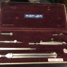 Riefler original Zirkelkasten 60er Jahre vollständig