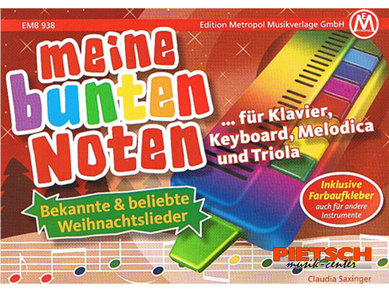 Thumbnail - Edition Metropol Musikverlag Gmbh, Meine Bunten Noten, Für Klavier,