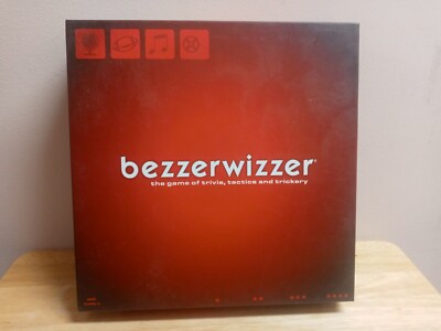 Bezzerwizzer Board Game By Mattel 2008 Edition, Complete. Game of Trivia