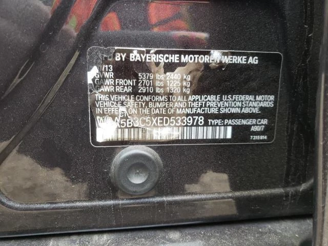 2014 BMW 535I Speedometer Gauge OEM 266869 Clean 79K Miles Warranty - Image 3 of 4