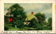 Advertising NY Sunday American Journal 1905 Mill Pond W R Hearst UNP Postcard