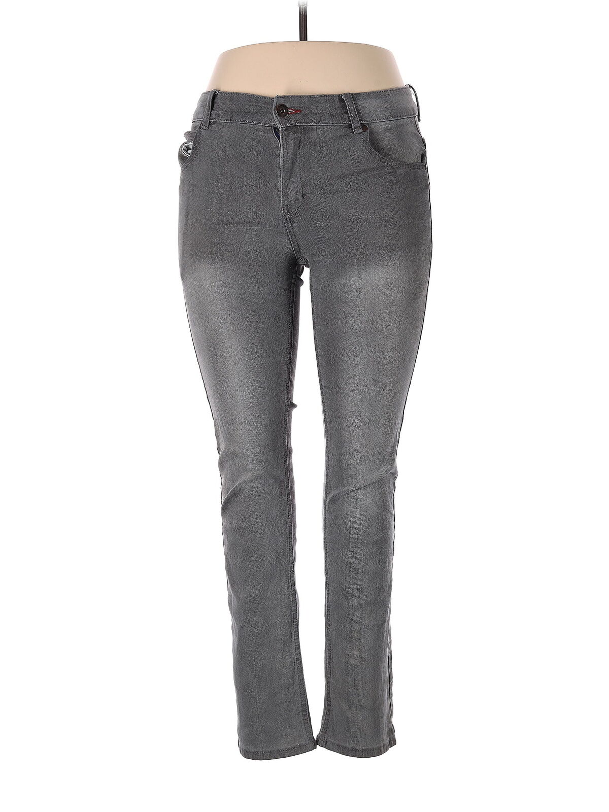 Tommy Hilfiger Women Gray Jeans 18 Plus - image 1
