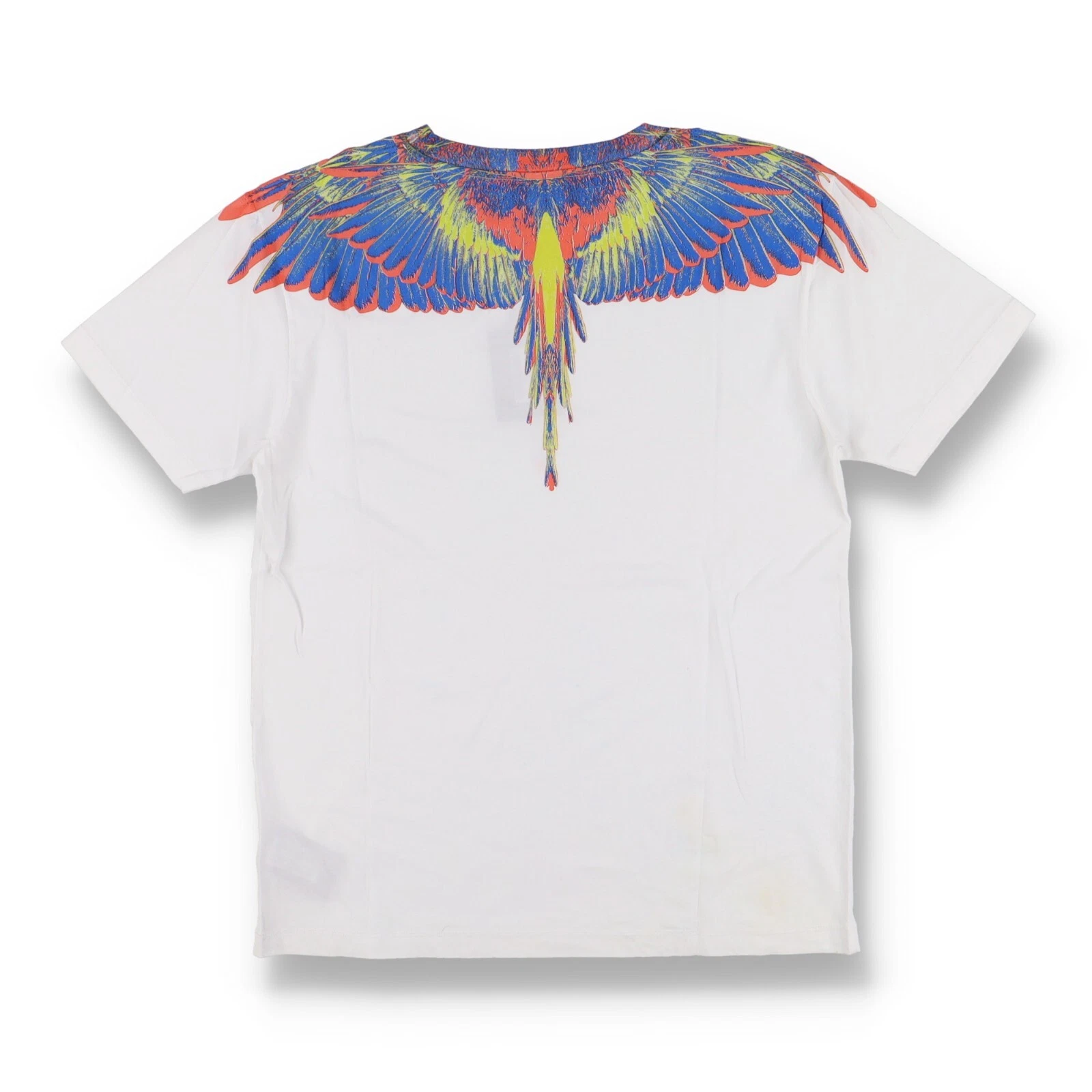 T shirt Marcelo Burlon bianca multicolore ali Taglia M SS20 $320