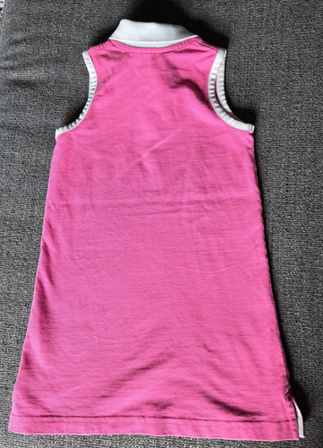 Lilly Pulitzer Pink Cotton Logo Polo Girl Dress size 4 - Picture 9 of 9