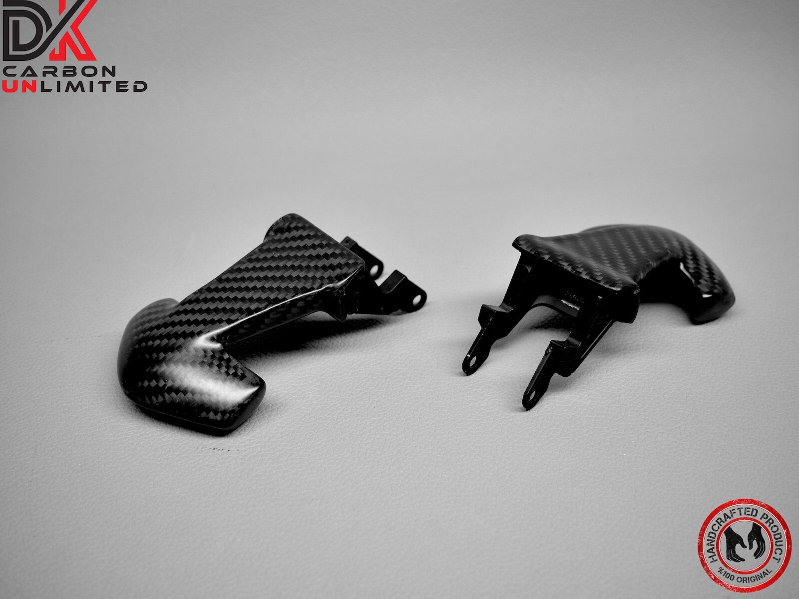 2019 Aston Martin DB11 DBS Superleggera Matte Carbon Inner Door Pull Handles