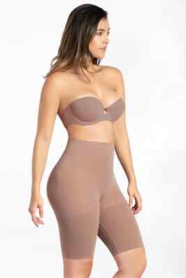 SKIN THIGH SLIMMER CONTROL SHAPER SEAMLESS LIFT BIKER SHORTS FAJA REDUCTORA GYM 