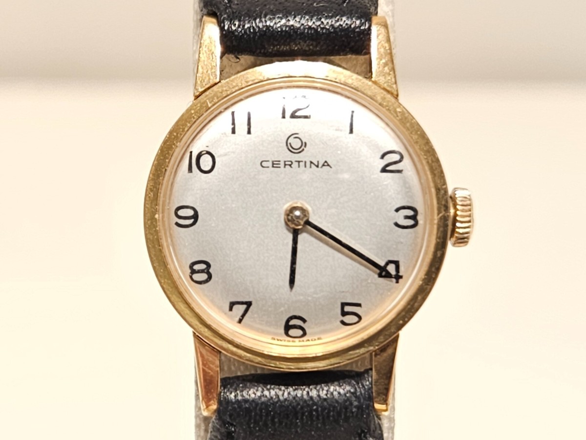 VINTAGE LUXURY SMALL 20mm SWISS LADIES GOLD PLATED MECHANICAL