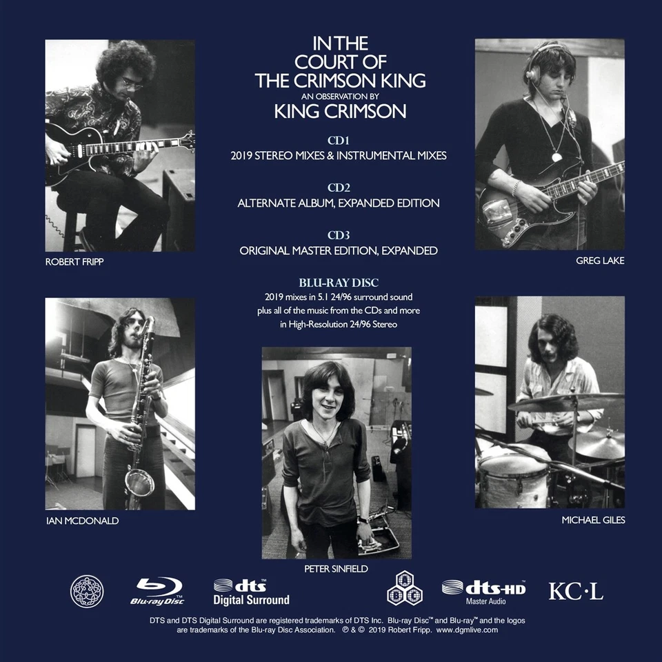 King Crimson: In the Court of the Crimson King - 50th Anniversary Edition (3 CD/ - Bild 2 von 2
